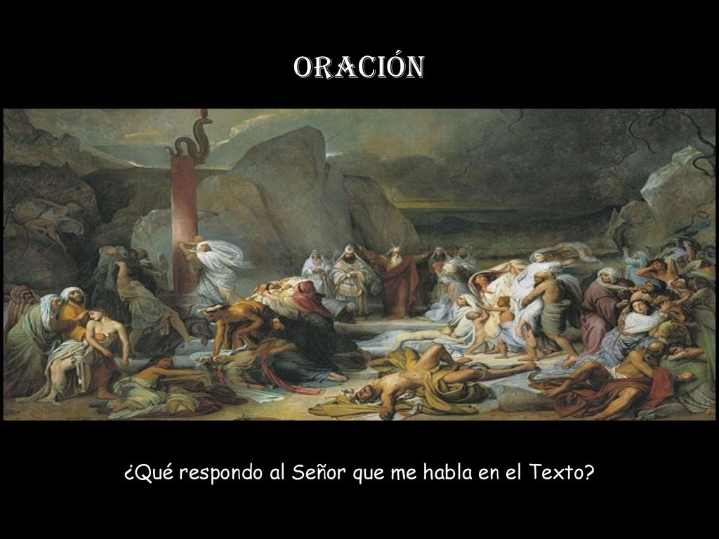 ¿Qué respondo al Señor que me habla en el Texto