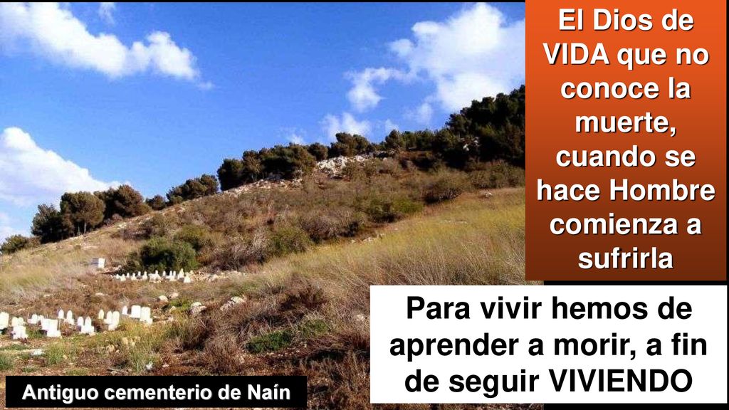 Para vivir hemos de aprender a morir, a fin de seguir VIVIENDO