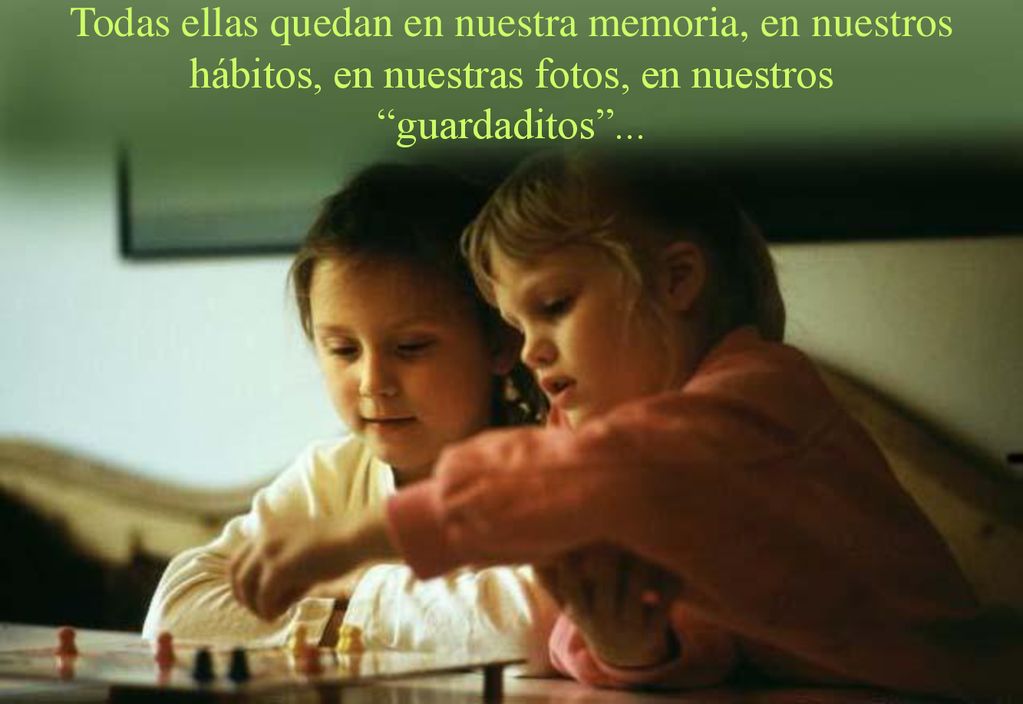 Todas ellas quedan en nuestra memoria, en nuestros hábitos, en nuestras fotos, en nuestros guardaditos ...