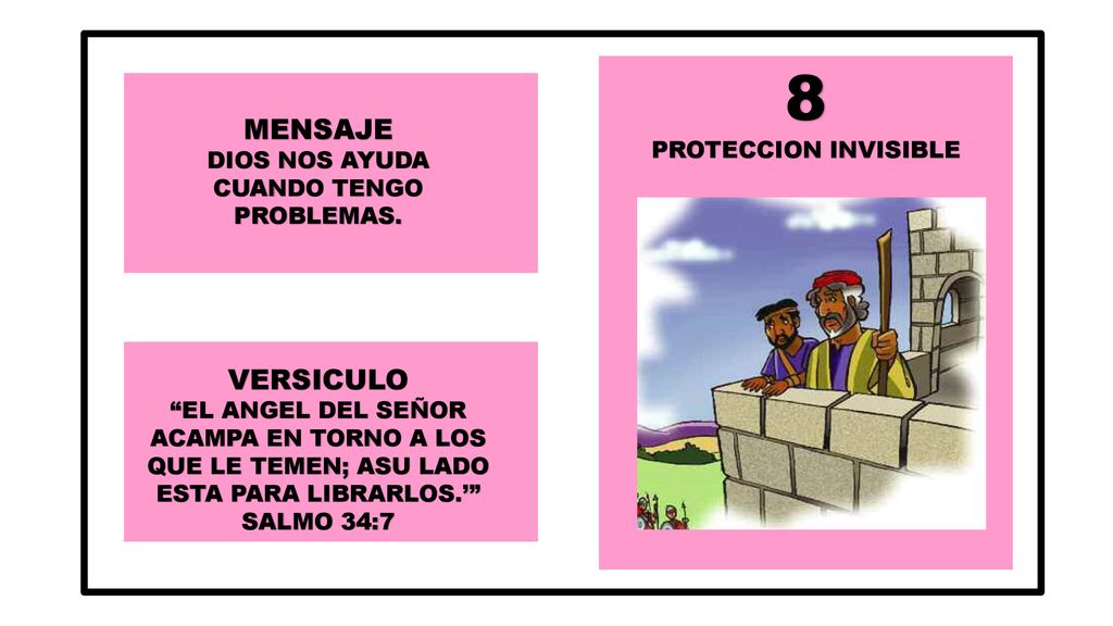 8 MENSAJE VERSICULO PROTECCION INVISIBLE DIOS NOS AYUDA CUANDO TENGO