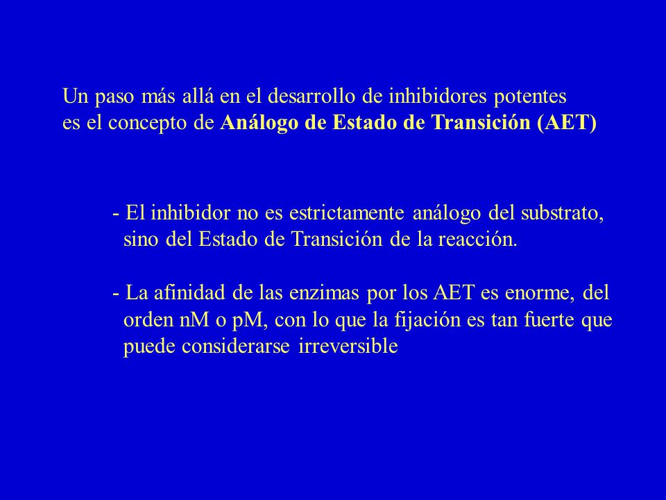 Un paso más allá en el desarrollo de inhibidores potentes