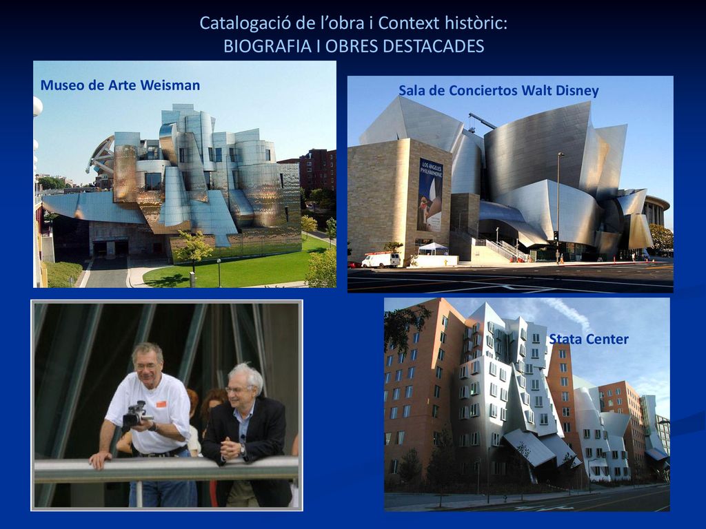 Catalogació de l’obra i Context històric: BIOGRAFIA I OBRES DESTACADES