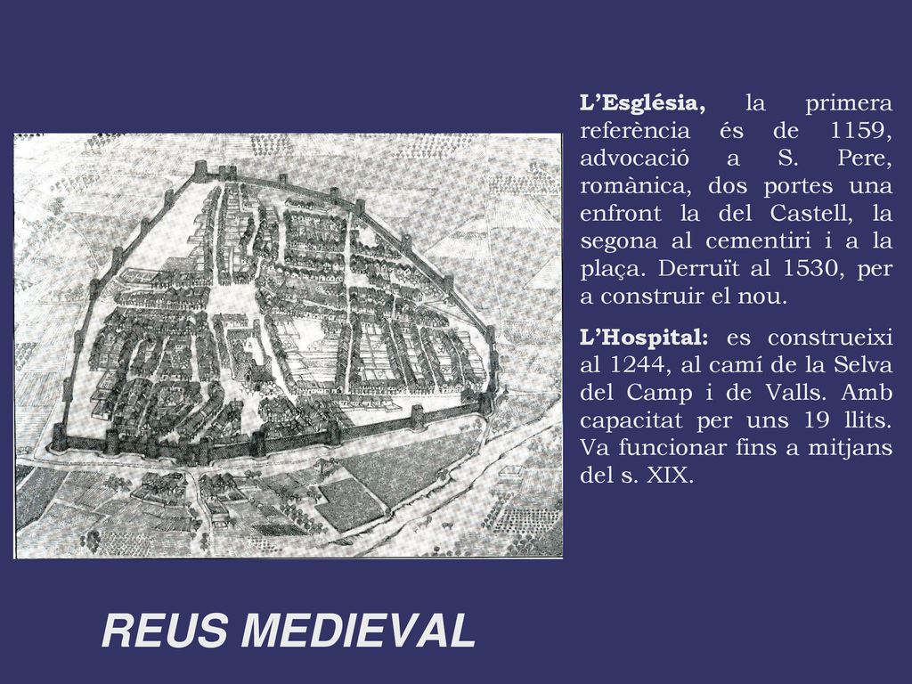 L’Església, la primera referència és de 1159, advocació a S