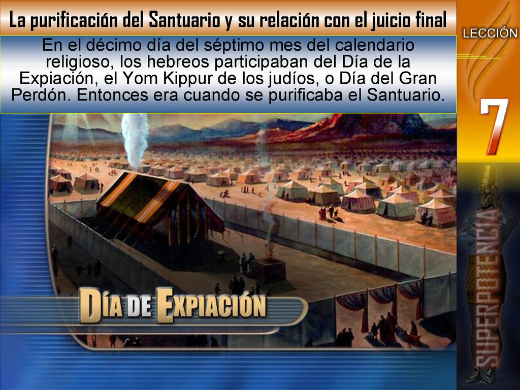 La purificación del Santuario y su relación con el juicio final