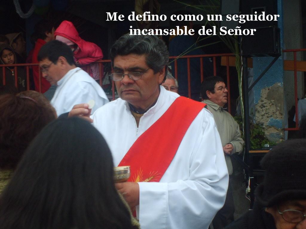 Me defino como un seguidor incansable del Señor
