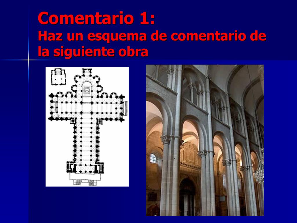 Comentario 1: Haz un esquema de comentario de la siguiente obra