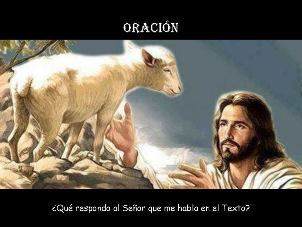 ¿Qué respondo al Señor que me habla en el Texto