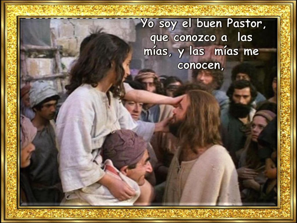 Yo soy el buen Pastor, que conozco a las mías, y las mías me conocen,