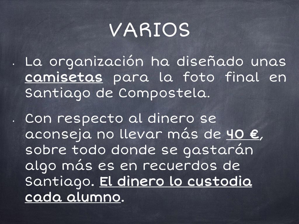 VARIOS La organización ha diseñado unas camisetas para la foto final en Santiago de Compostela.