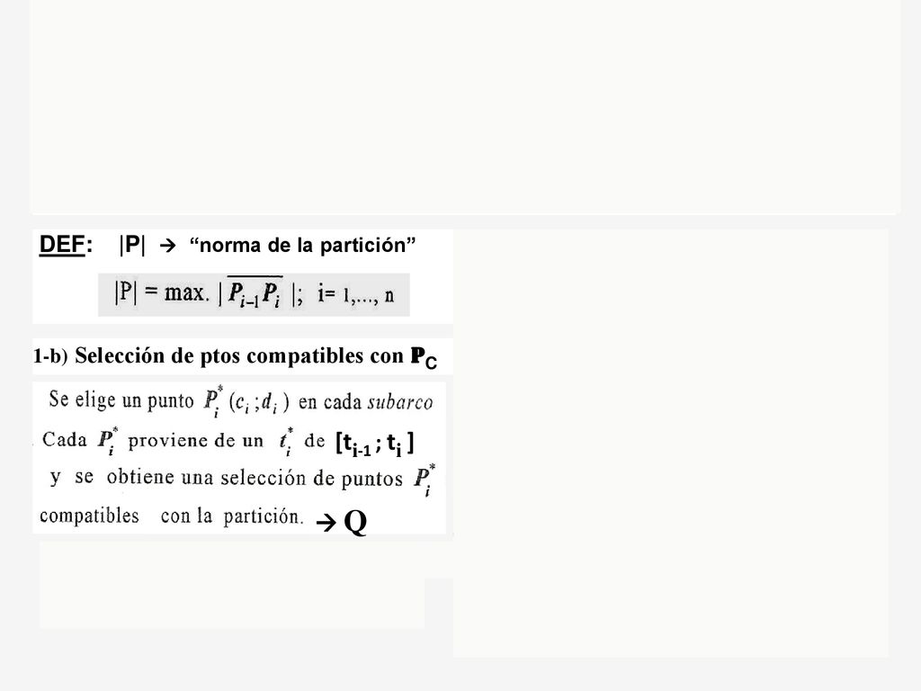  / Los puntos Pi determinan ´n´ segmentos que unidos forman una poligonal .