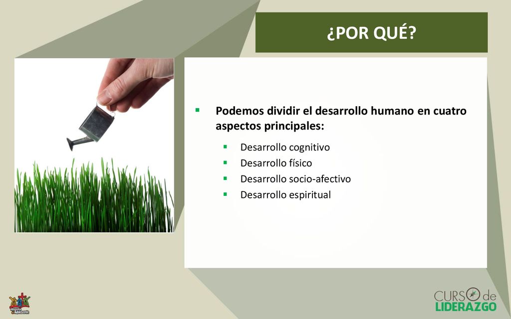 ¿POR QUÉ Podemos dividir el desarrollo humano en cuatro aspectos principales: Desarrollo cognitivo.