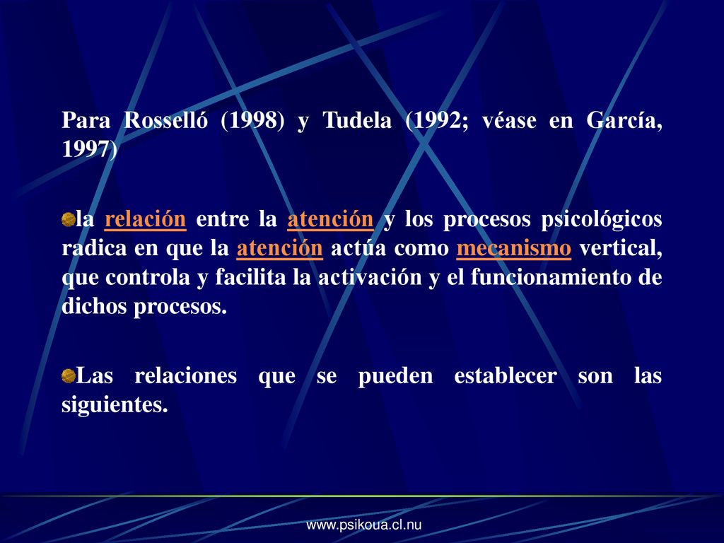 Para Rosselló (1998) y Tudela (1992; véase en García, 1997)