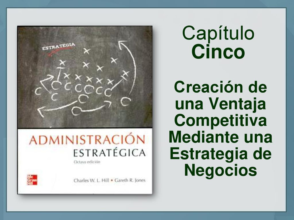 Capítulo Cinco Creación de una Ventaja Competitiva Mediante una Estrategia de Negocios