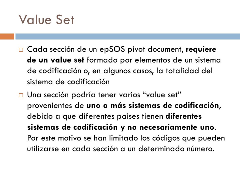 Value Set