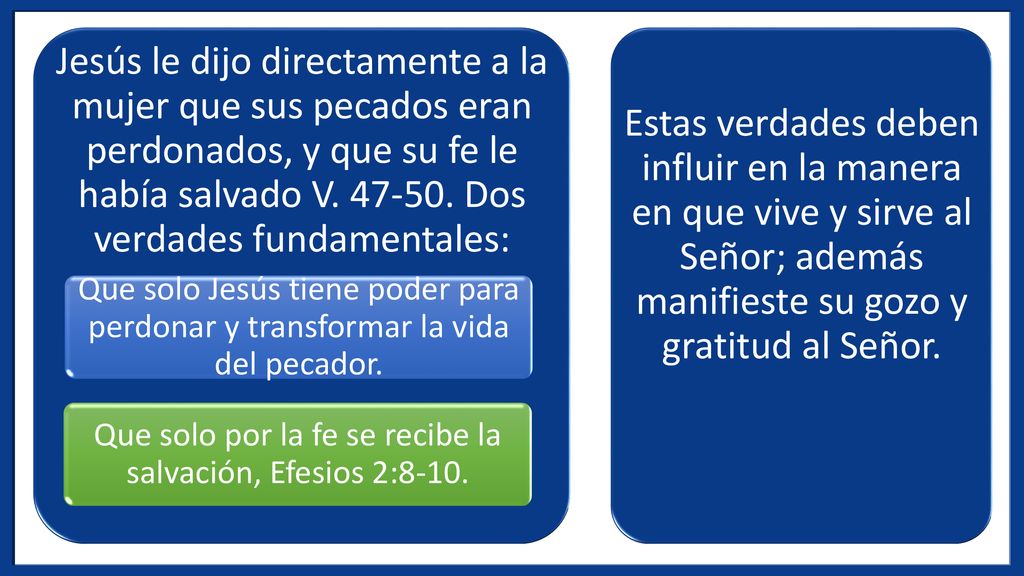 Que solo por la fe se recibe la salvación, Efesios 2:8-10.