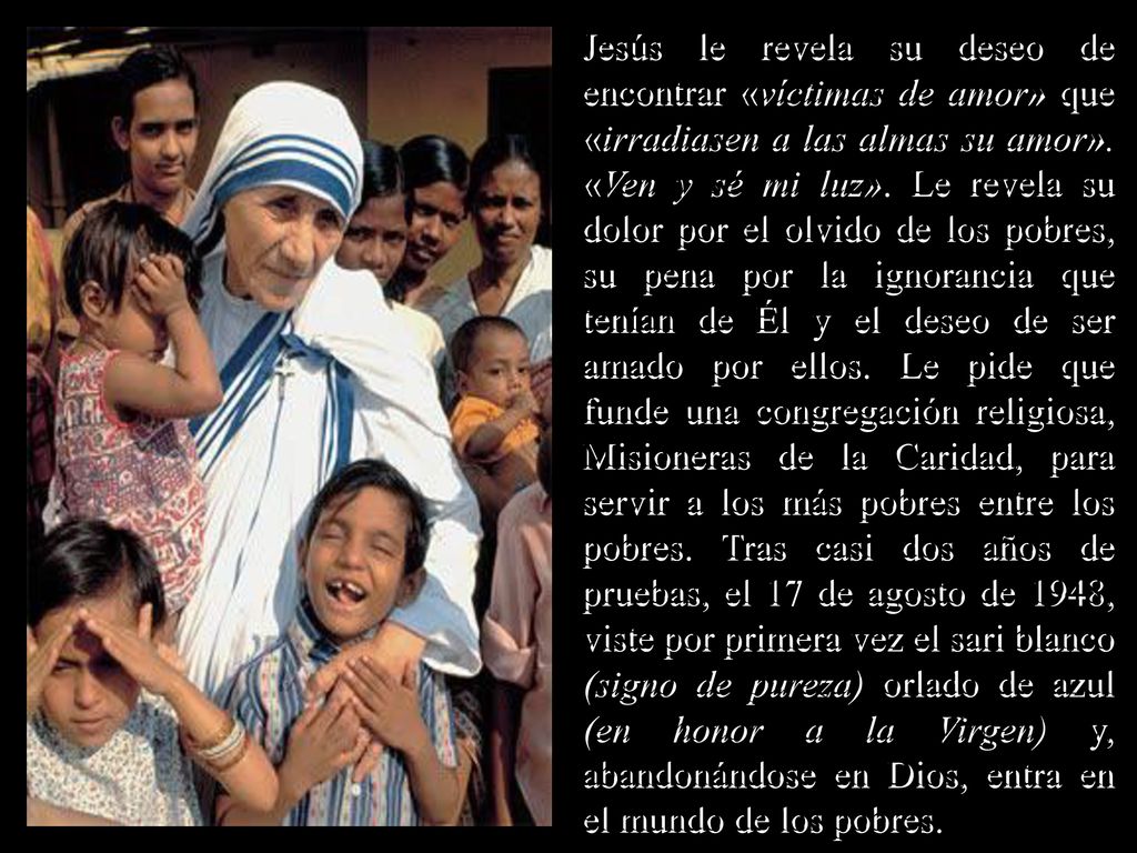 Jesús le revela su deseo de encontrar «víctimas de amor» que «irradiasen a las almas su amor».