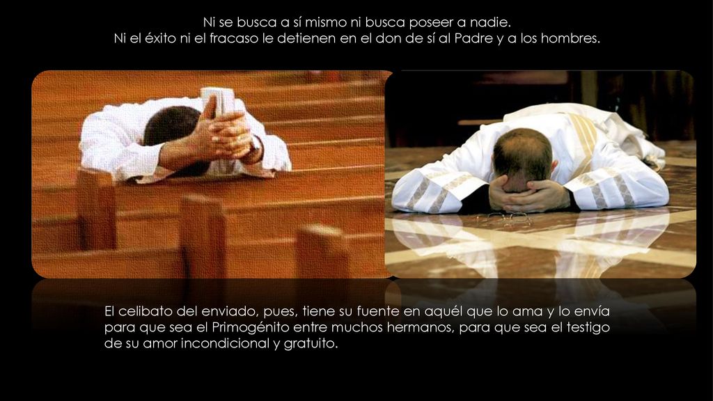 Ni se busca a sí mismo ni busca poseer a nadie.