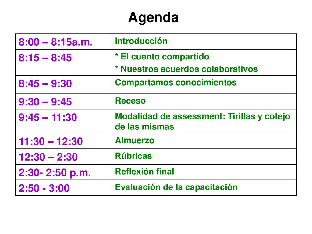 Agenda 8:00 – 8:15a.m. 8:15 – 8:45 8:45 – 9:30 9:30 – 9:45
