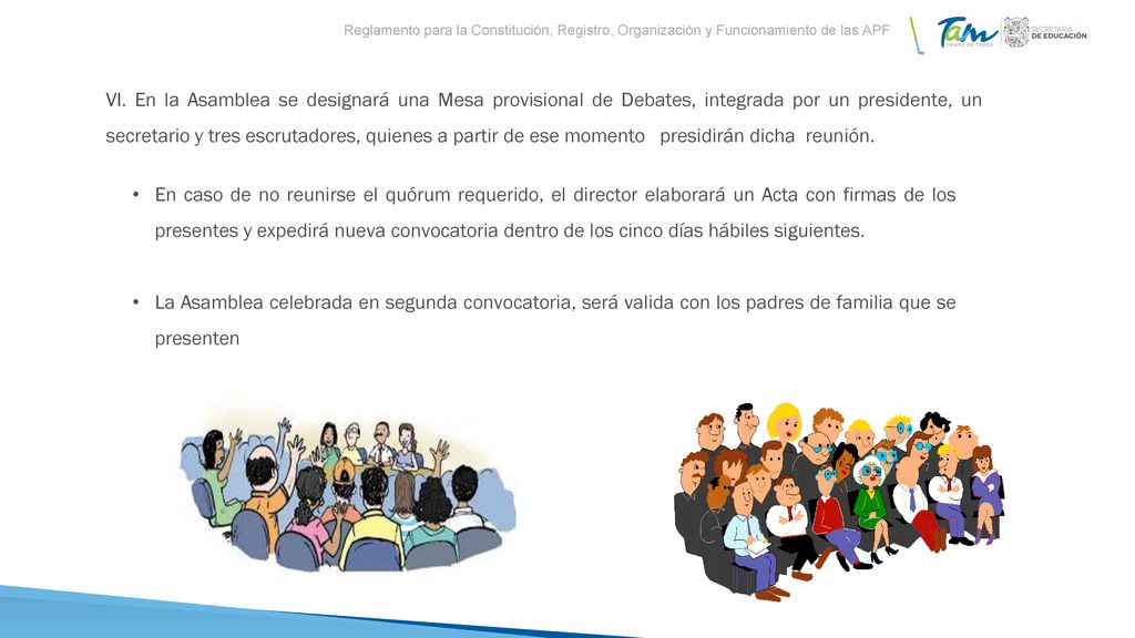 Reglamento para la Constitución, Registro, Organización y Funcionamiento de las APF