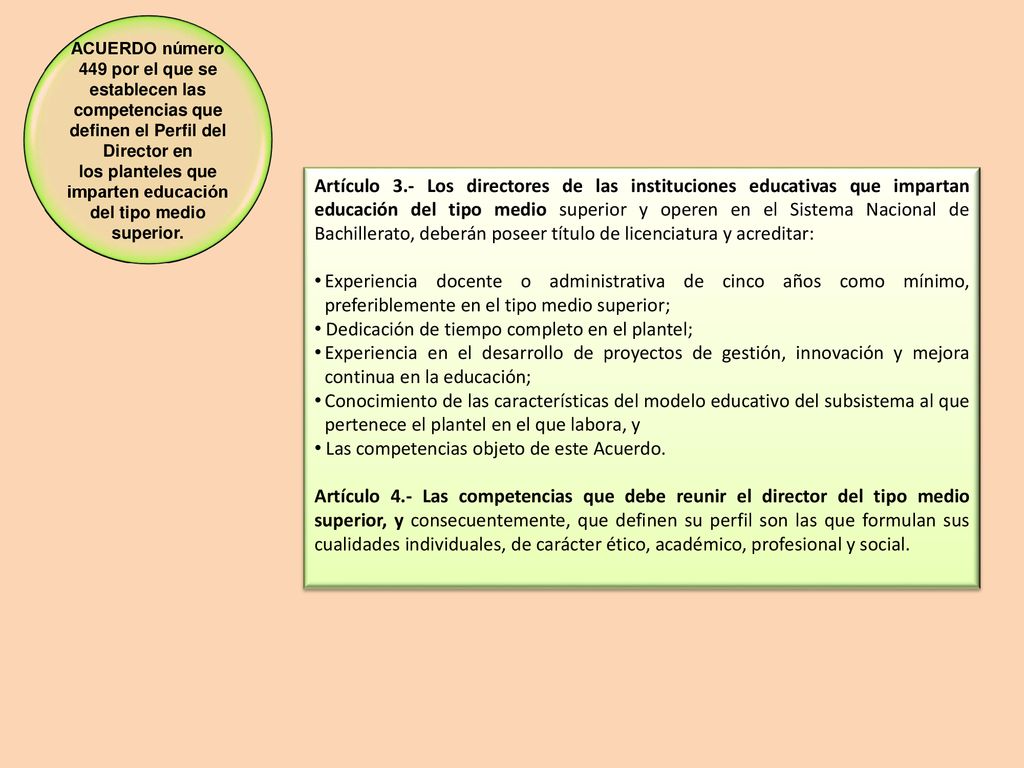 los planteles que imparten educación del tipo medio superior.