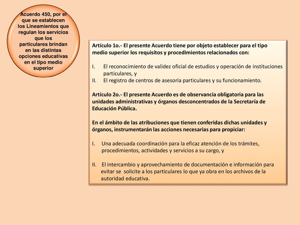 El registro de centros de asesoría particulares y su funcionamiento.