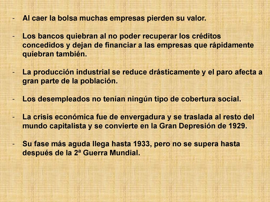 Al caer la bolsa muchas empresas pierden su valor.