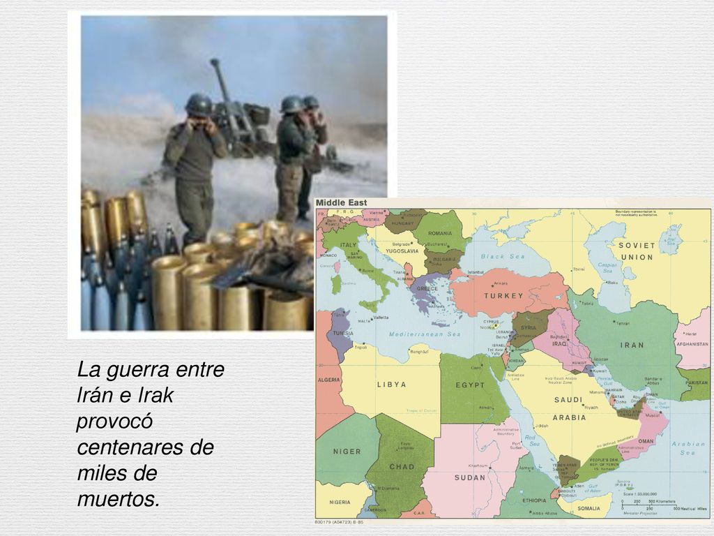 La guerra entre Irán e Irak provocó centenares de miles de muertos.