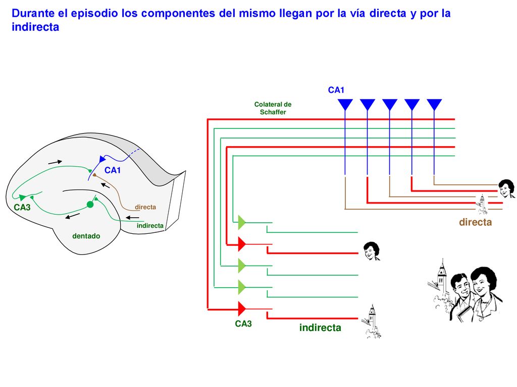 Durante el episodio los componentes del mismo llegan por la vía directa y por la indirecta