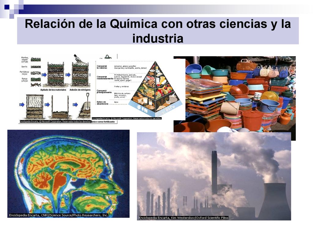 Relación de la Química con otras ciencias y la industria