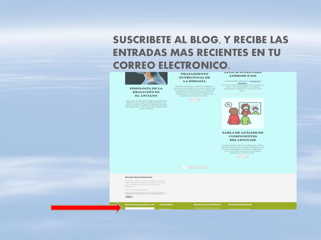 SUSCRIBETE AL BLOG, Y RECIBE LAS ENTRADAS MAS RECIENTES EN TU CORREO ELECTRONICO.