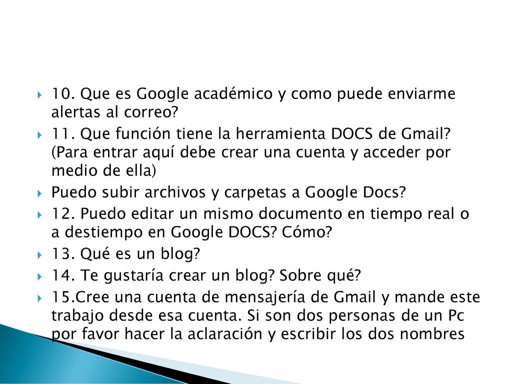 10. Que es Google académico y como puede enviarme alertas al correo