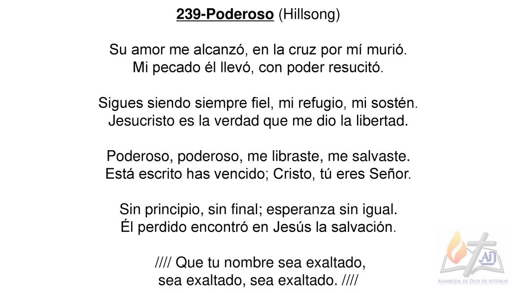 Su amor me alcanzó, en la cruz por mí murió.