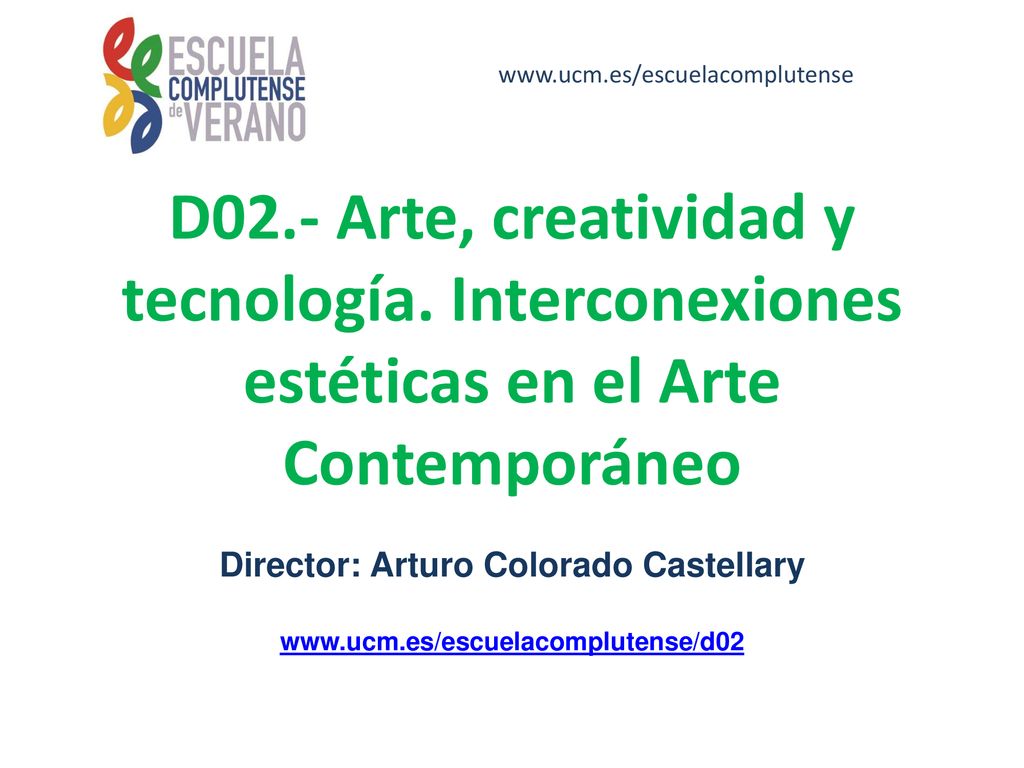 Director: Arturo Colorado Castellary