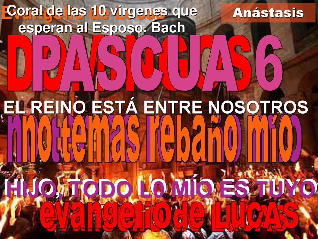 Coral de las 10 vírgenes que esperan al Esposo. Bach