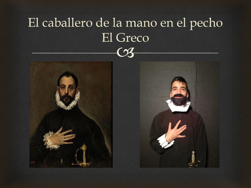 El caballero de la mano en el pecho El Greco