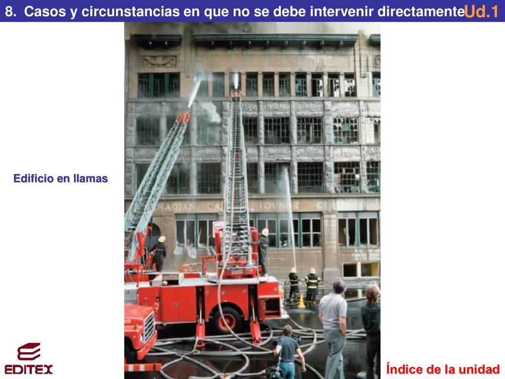8. Casos y circunstancias en que no se debe intervenir directamente