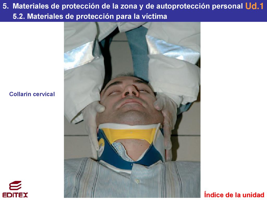 Ud.1 Materiales de protección de la zona y de autoprotección personal