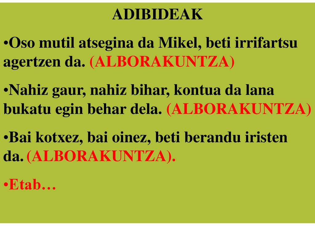 ADIBIDEAK Oso mutil atsegina da Mikel, beti irrifartsu agertzen da. (ALBORAKUNTZA)