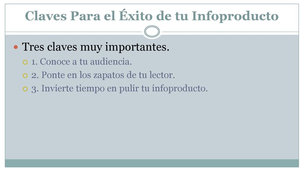 Claves Para el Éxito de tu Infoproducto