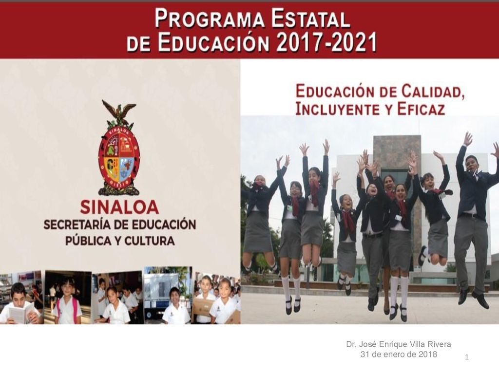 Dr. José Enrique Villa Rivera 31 de enero de 2018