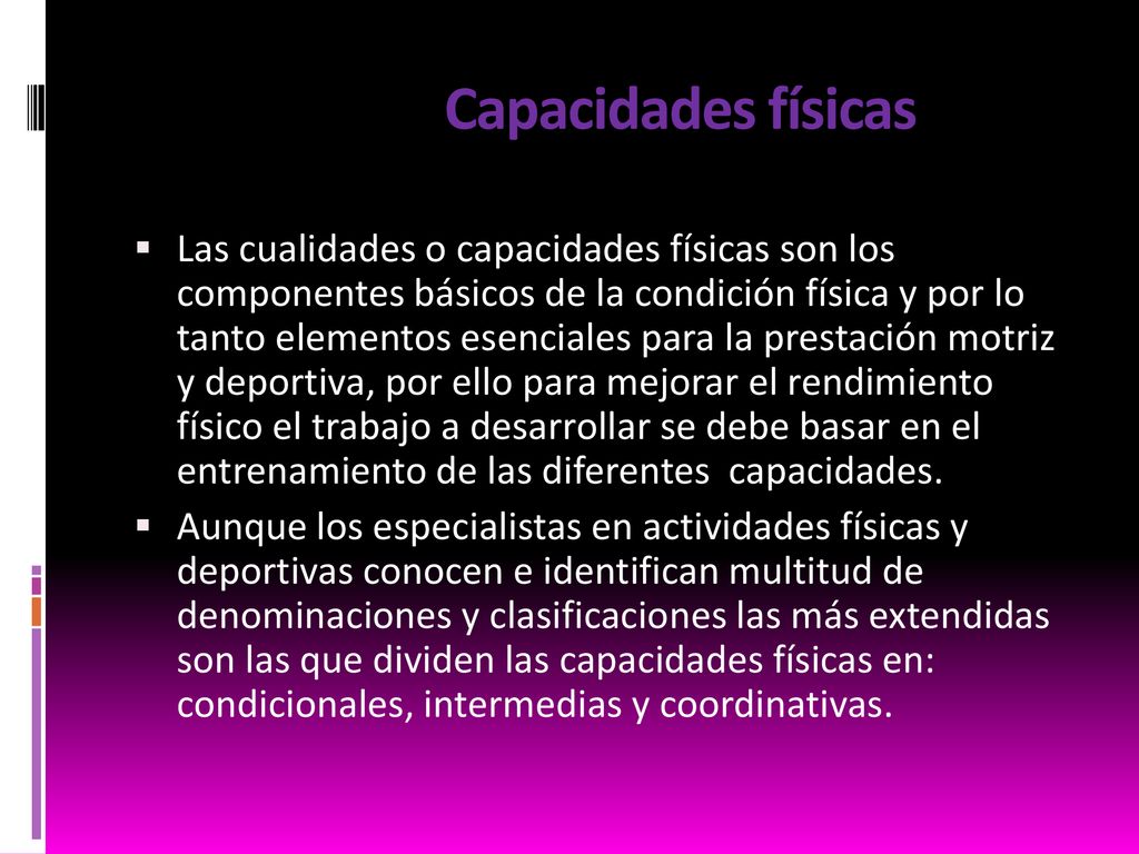 Capacidades físicas