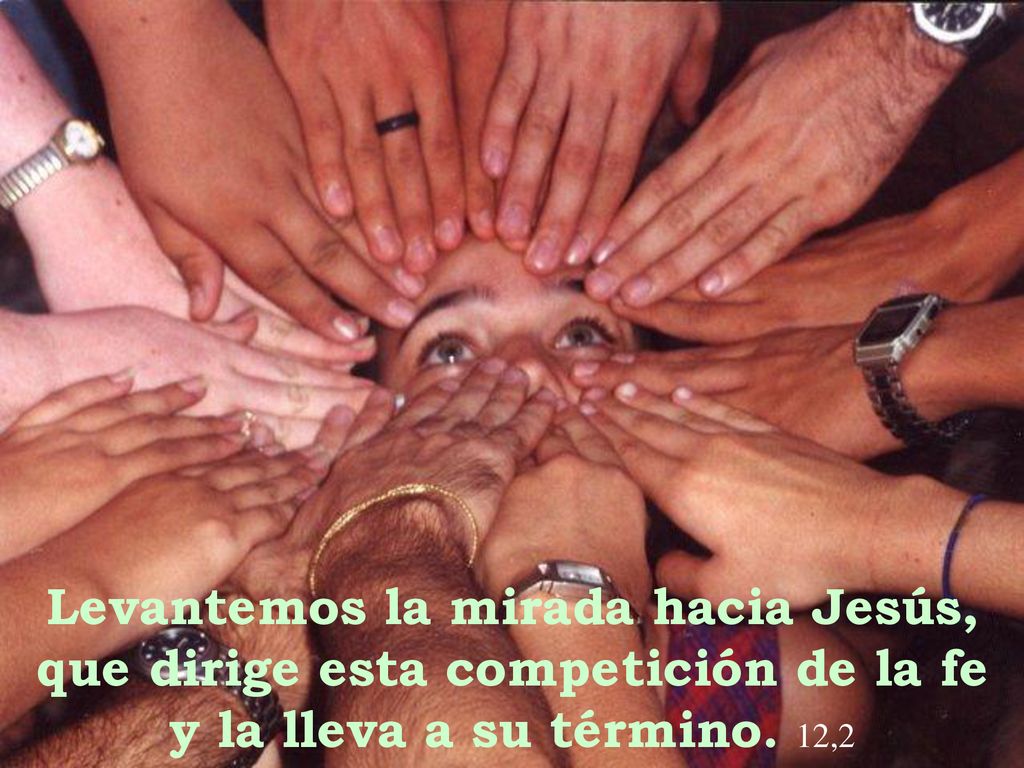 Levantemos la mirada hacia Jesús, que dirige esta competición de la fe