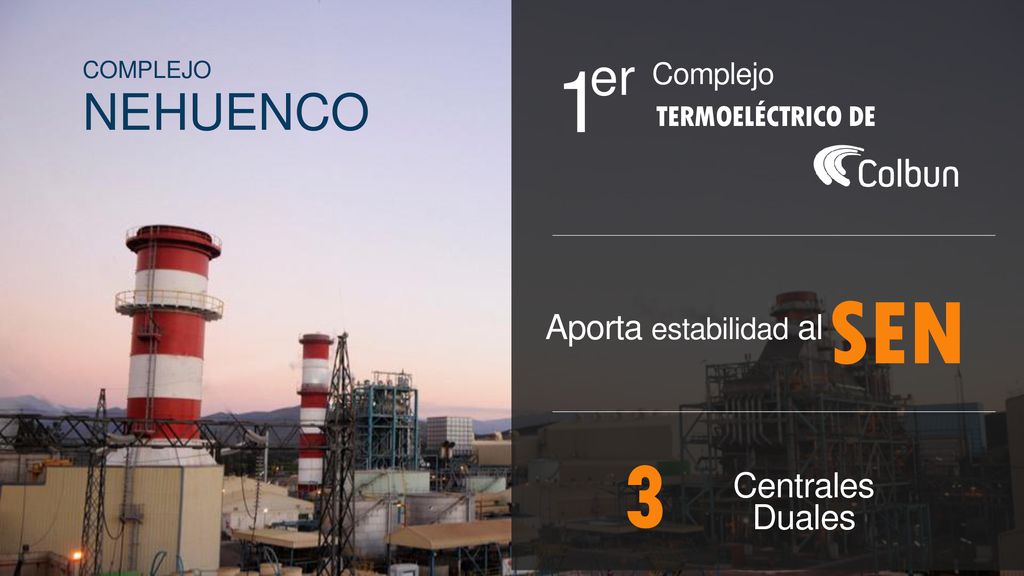 SEN 3 1 er NEHUENCO Aporta estabilidad al Centrales Duales Complejo