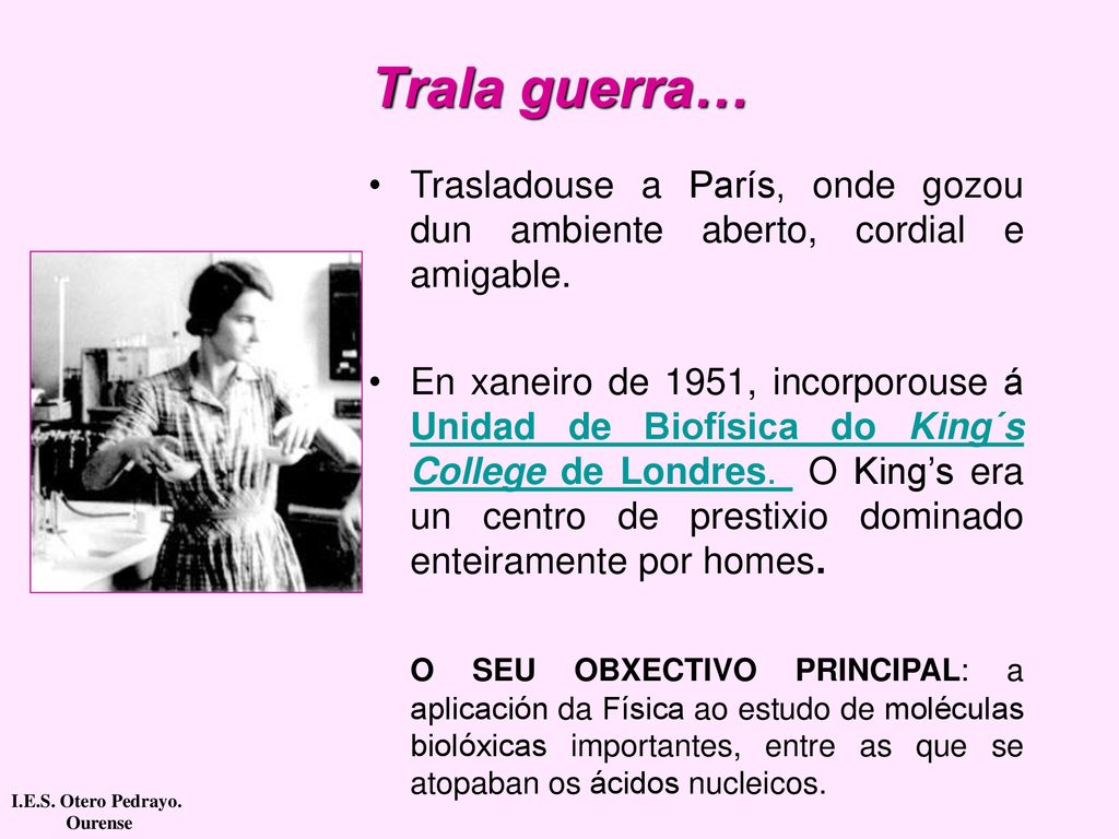 Trala guerra… Trasladouse a París, onde gozou dun ambiente aberto, cordial e amigable.