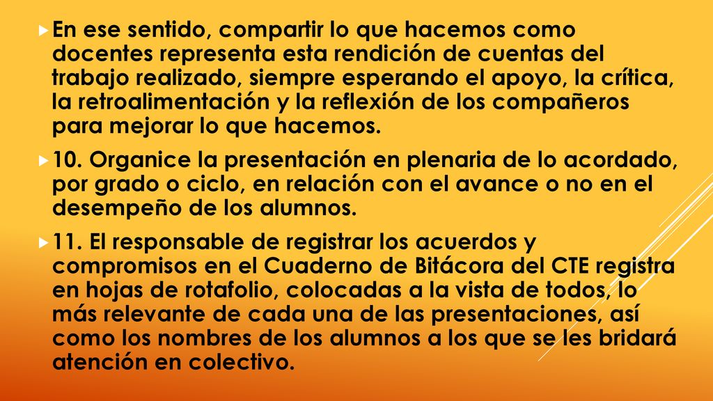 En ese sentido, compartir lo que hacemos como docentes representa esta rendición de cuentas del trabajo realizado, siempre esperando el apoyo, la crítica, la retroalimentación y la reflexión de los compañeros para mejorar lo que hacemos.