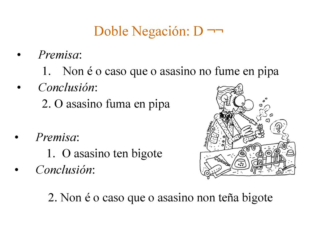 Non é o caso que o asasino no fume en pipa