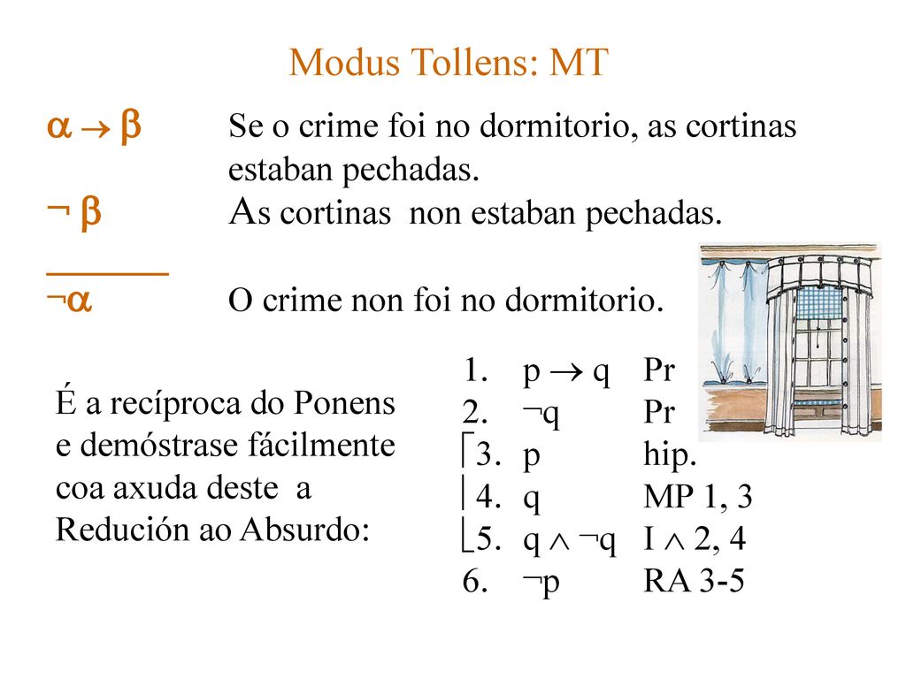    Se o crime foi no dormitorio, as cortinas estaban pechadas.