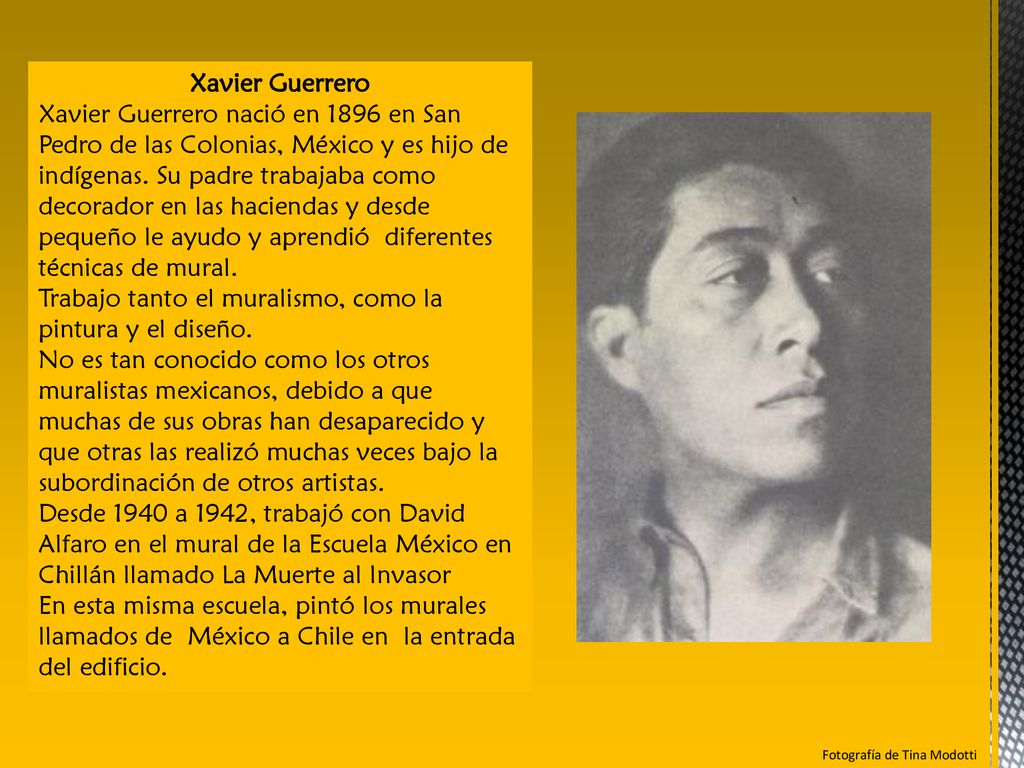 Trabajo tanto el muralismo, como la pintura y el diseño.