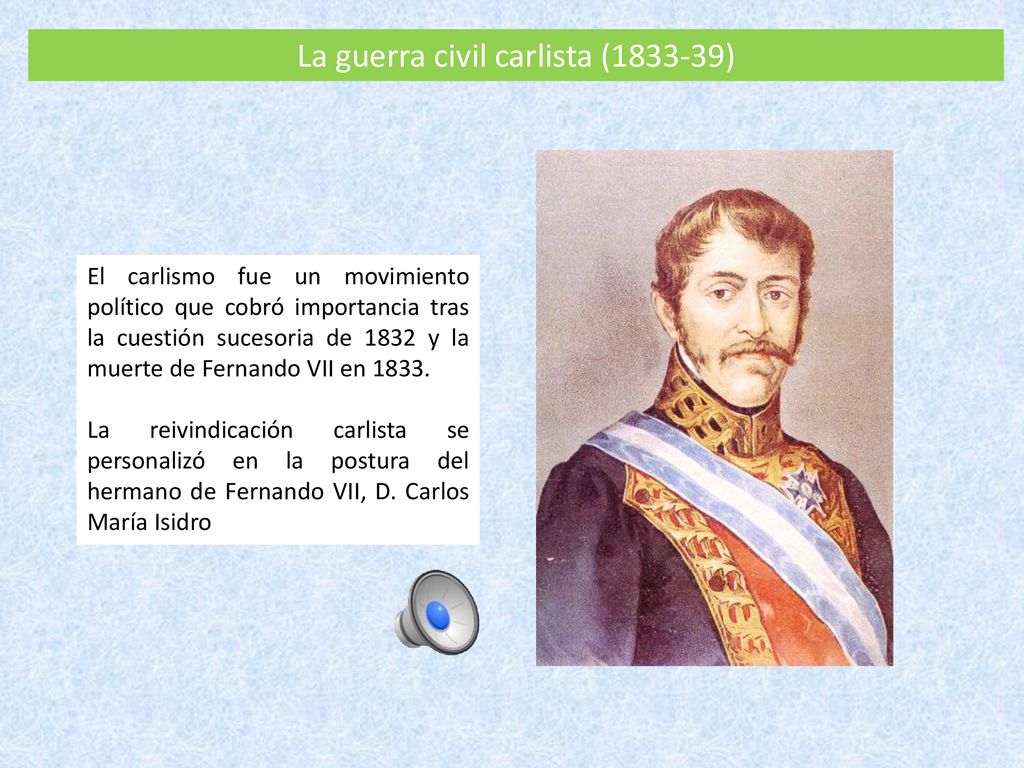 La guerra civil carlista ( )