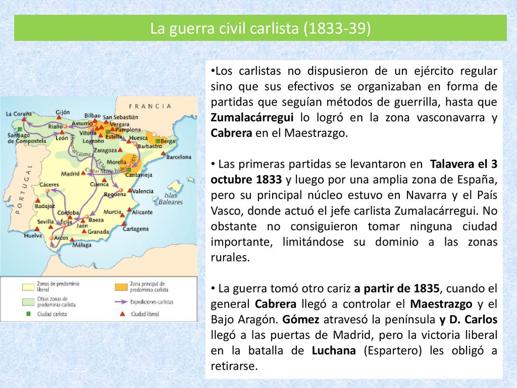La guerra civil carlista ( )